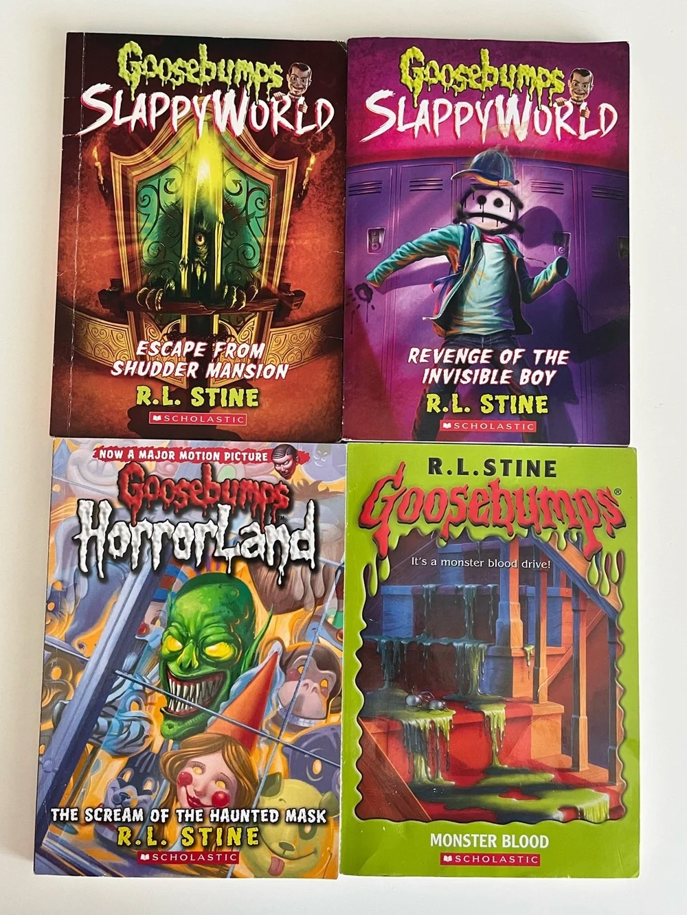 Goosebumps Horror Books by R.L. Stine - Lot of 6 Hardcover & Paperback